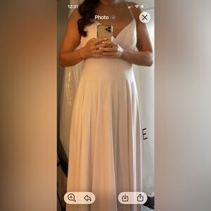 Azazie Blush Pink Dress